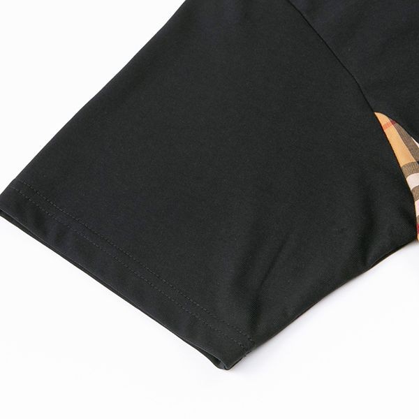 バーバリー★ヴィンテージチェックディテール Tシャツ コピー Bas68253